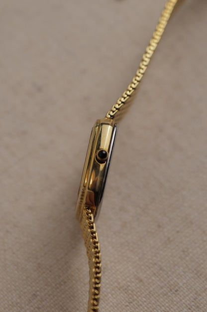 Seiko Exceline "roman sector" in gold Circa. 1991