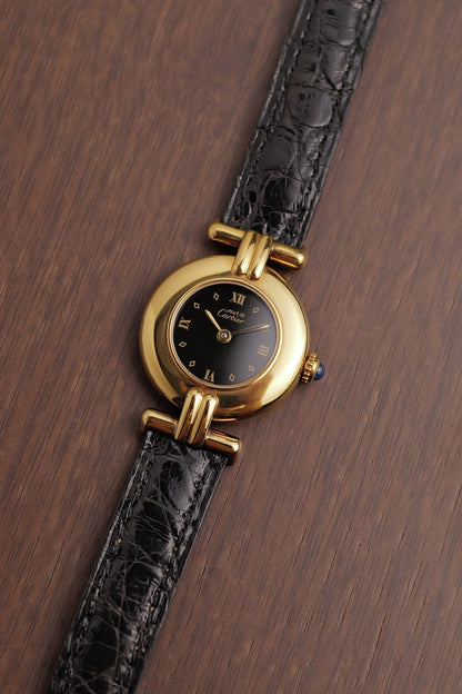 Cartier Colisee " Art-deco Roman" Quartz Circa. 1980s Full set