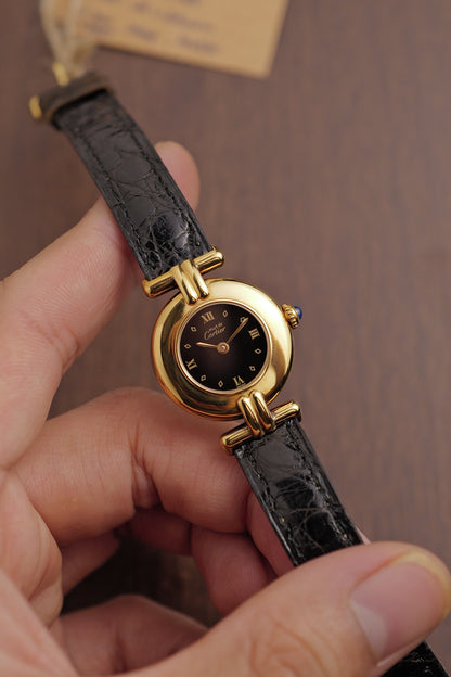 Cartier Colisee " Art-deco Roman" Quartz Circa. 1980s Full set