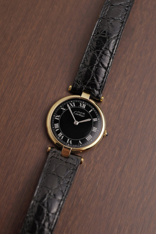 Cartier Vendome Size Lm Quartz Circa. 1980s w/ original box