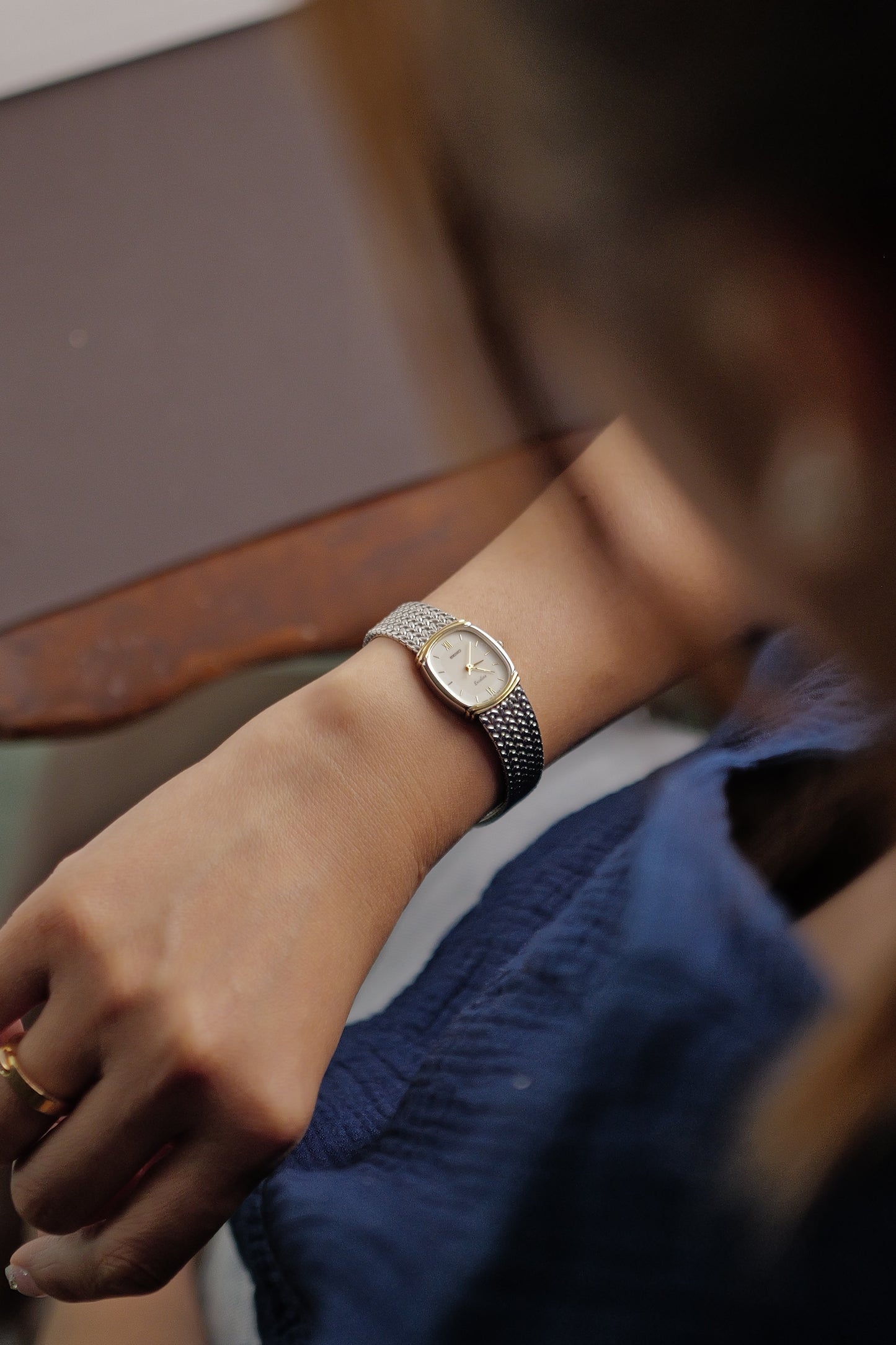 Seiko "Integrated Ellipse" in steel Circa. 1980