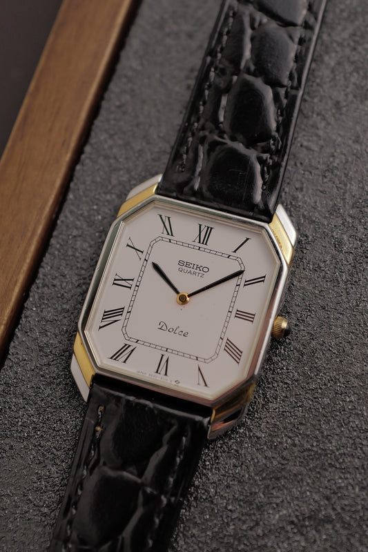 Seiko Dolce “Palladium Tank” Circa. 1994