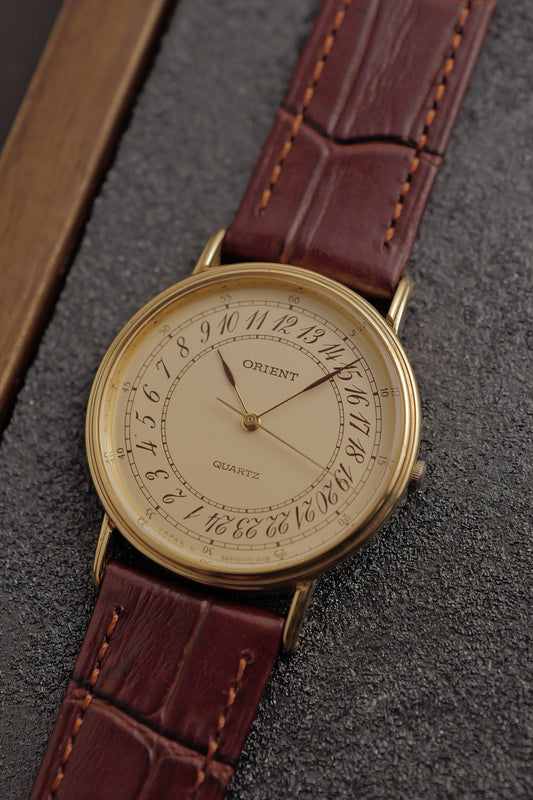 Orient Quartz 24 hour wheel Circa.1980s