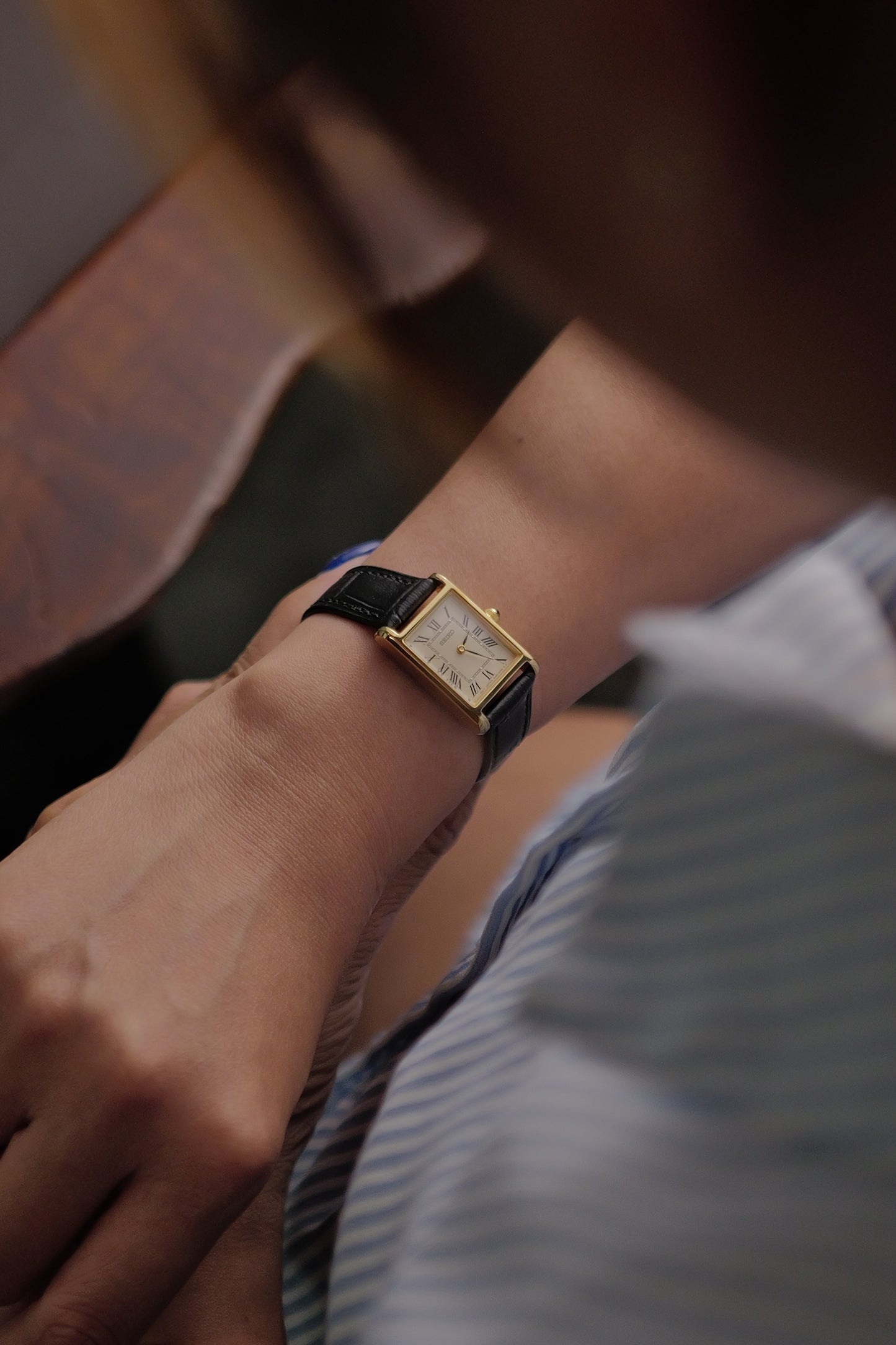 Seiko Tank Nano Universe Solar Quartz