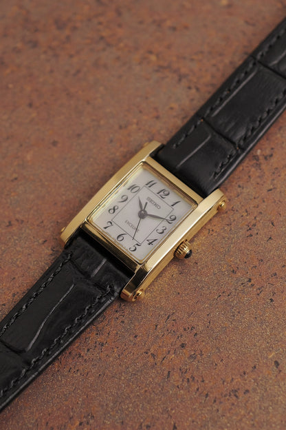 Seiko Exceline "Tank Normale" Mother of Pearl Circa. 1995