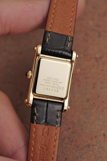 Seiko Exceline "Tank Normale" Mother of Pearl Circa. 1995