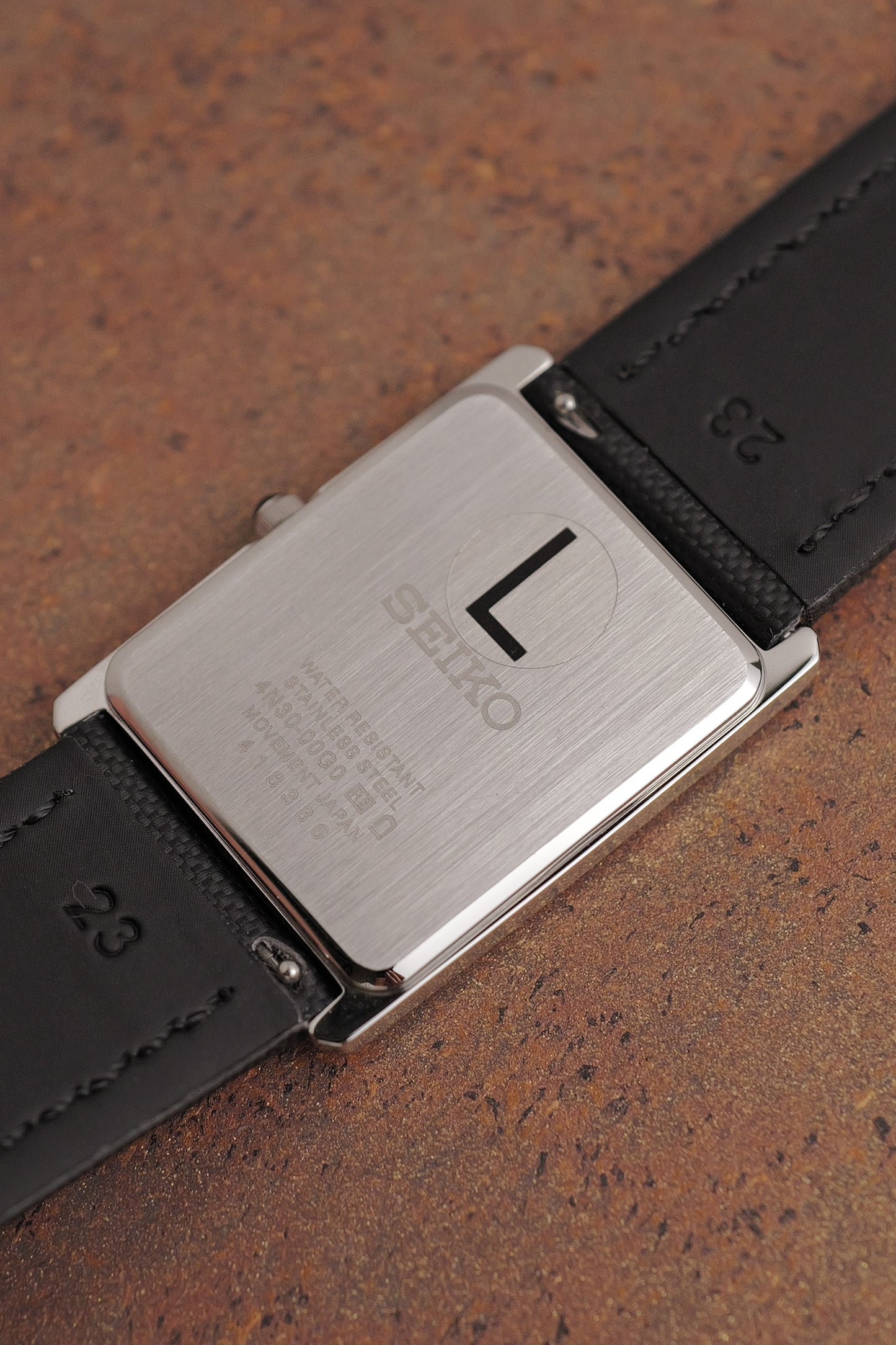 Classic Seiko Tank  Essential Collection edition in steel