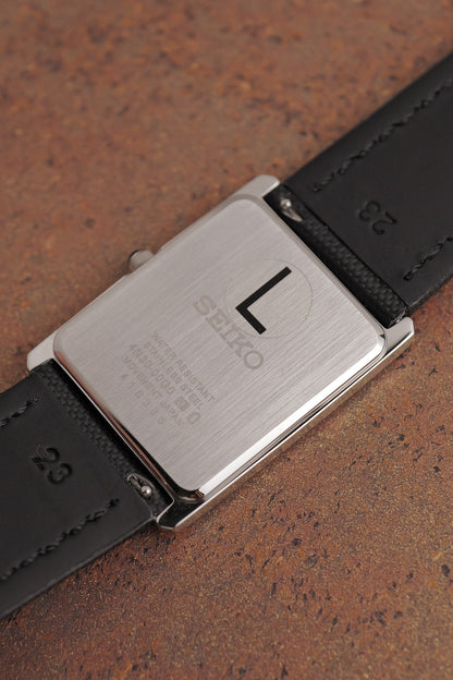 Classic Seiko Tank  Essential Collection edition in steel