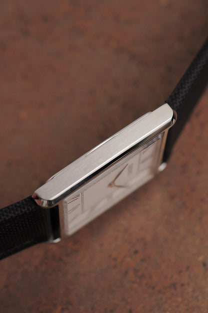 Classic Seiko Tank  Essential Collection edition in steel