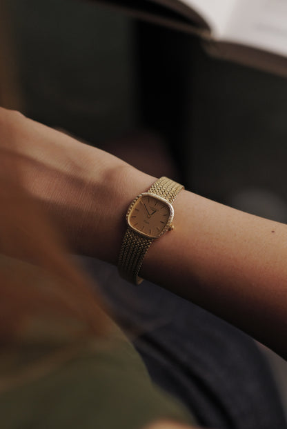 Longines integrated Bracelet Ladies Quartz with adjustable buckle