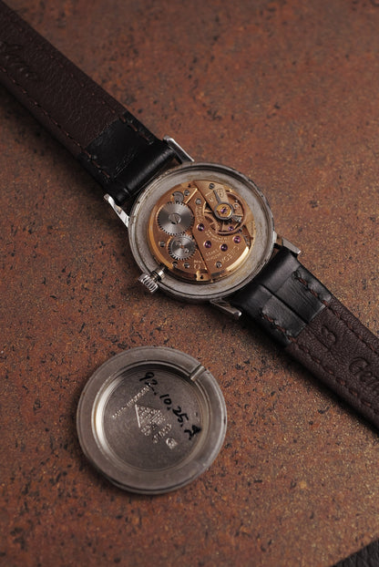 Omege De-ville "Floral" Circa. 1970s in steel