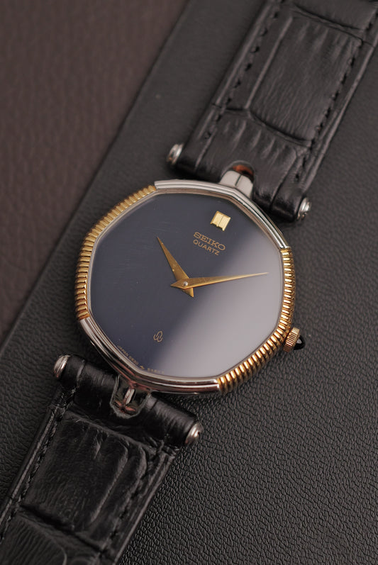 Seiko Quartz Octa "Coin Bezel" Circa. 1980