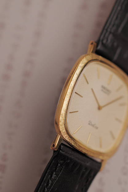 Seiko Dolce "Cushion" Circa. 1981 w/ original caseback sticker