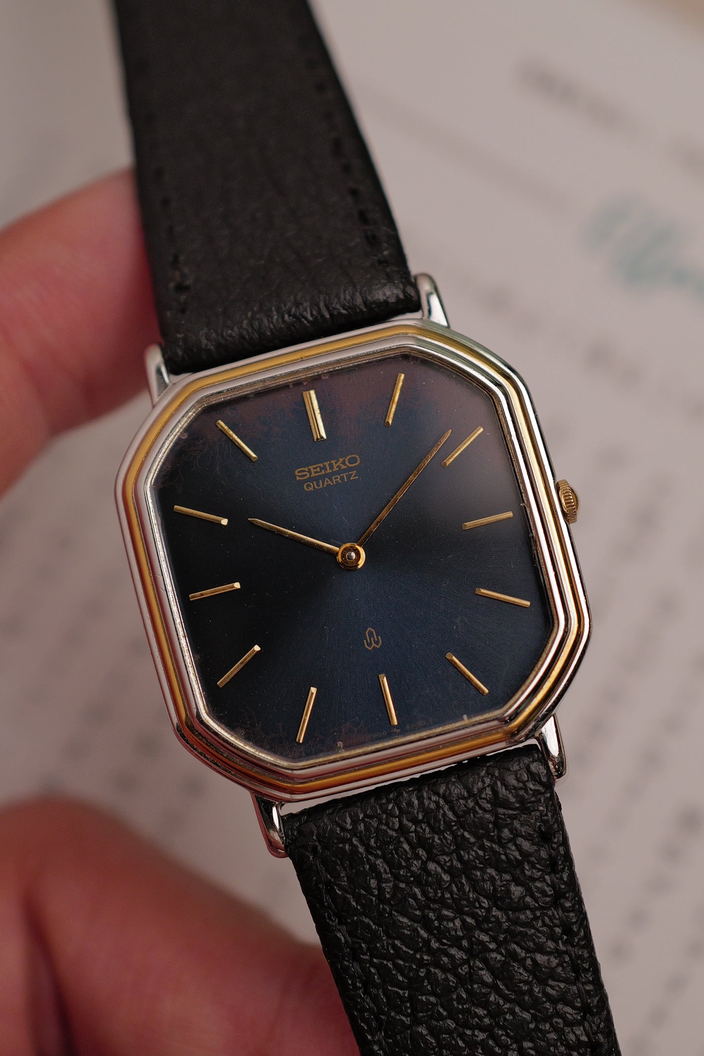 Seiko Quartz "2tone step bezel" Circa. 1981