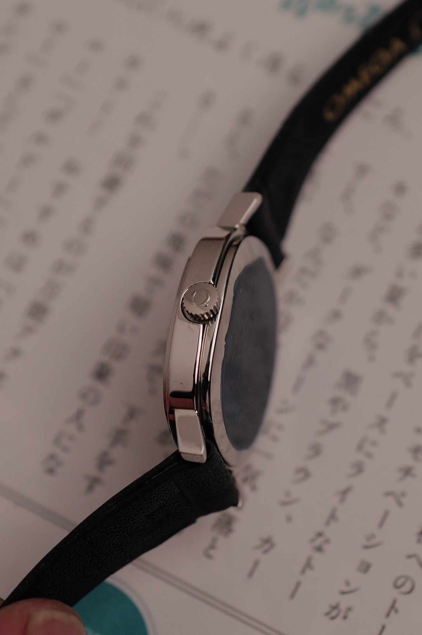 Omega De-ville "Ellipse step bezel" circa. 1970s w/ orignal box