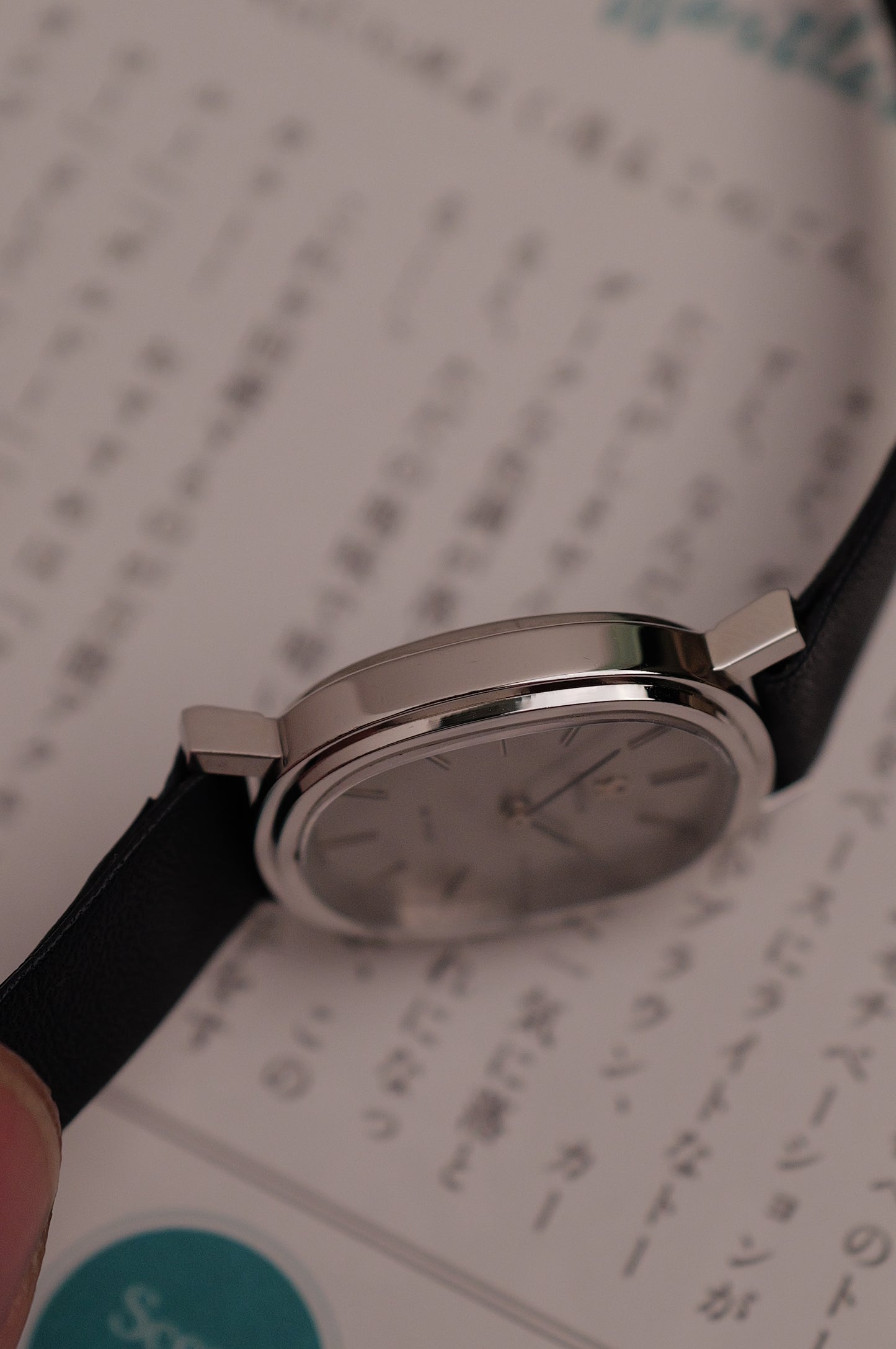 Omega De-ville "Ellipse step bezel" circa. 1970s w/ orignal box