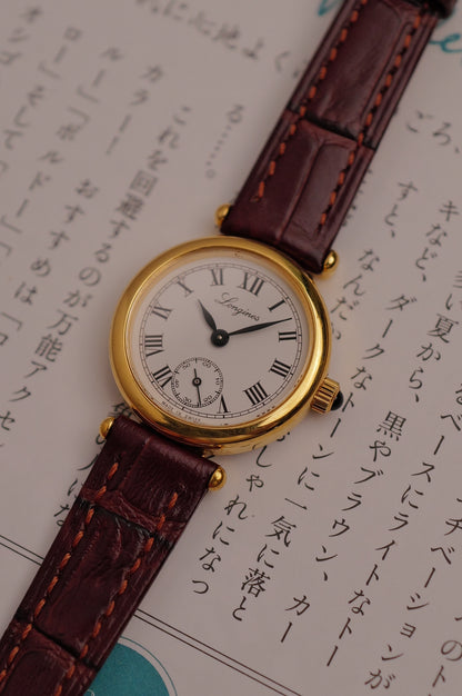 Longines T-lugs 150th anniversary model Circa. 1980s