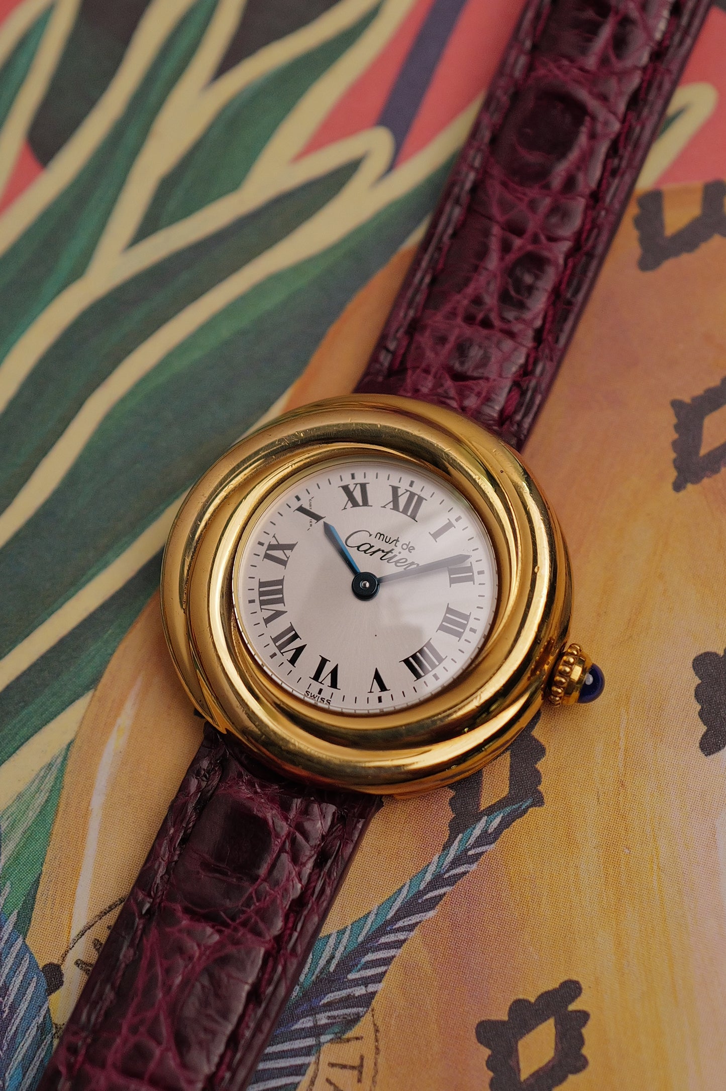 Cartier Must De Trinity Quartz Circa. 1990s