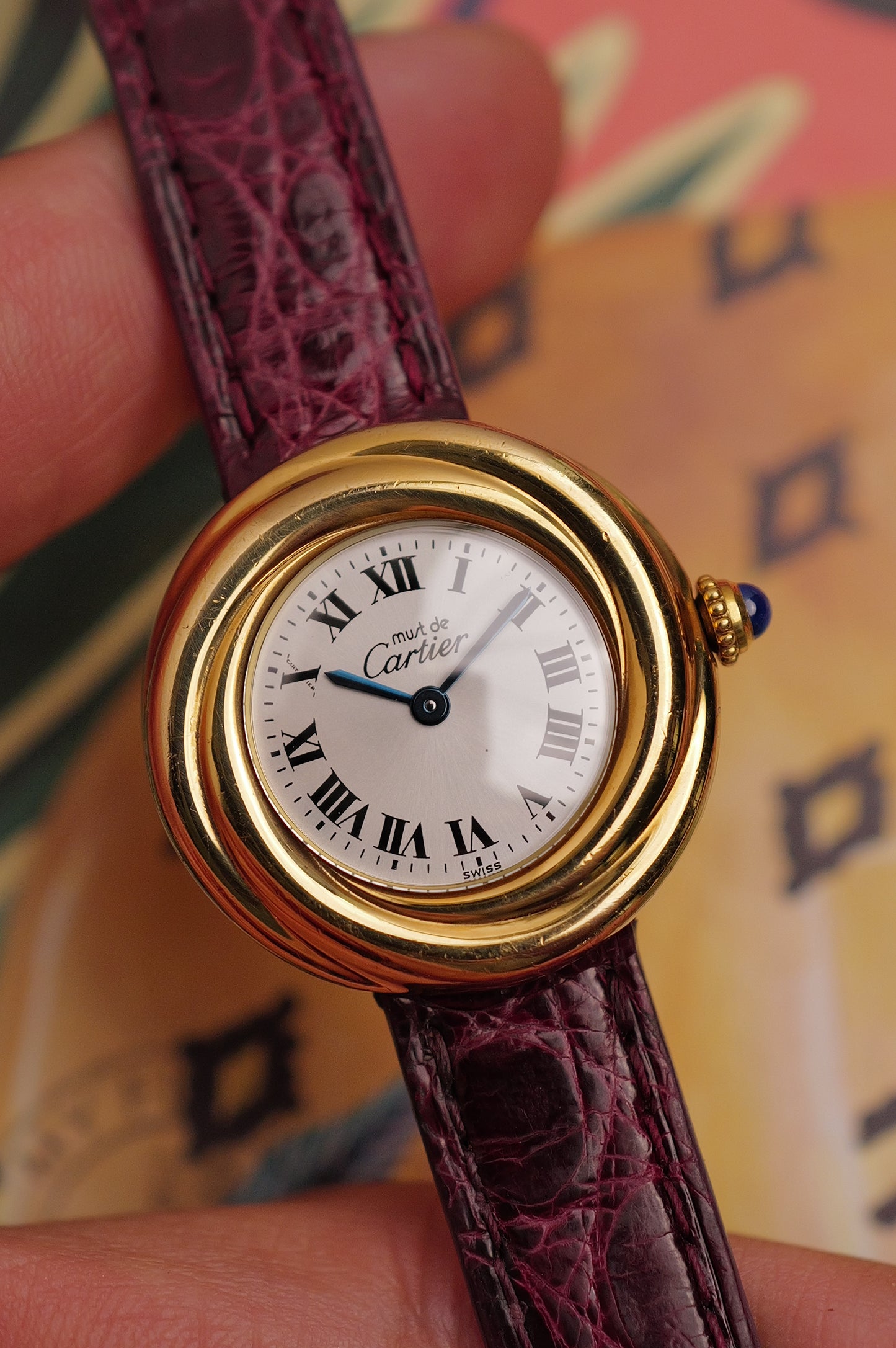 Cartier Must De Trinity Quartz Circa. 1990s