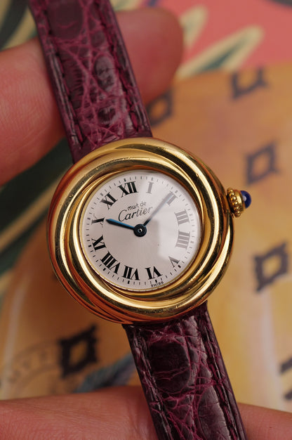 Cartier Must De Trinity Quartz Circa. 1990s