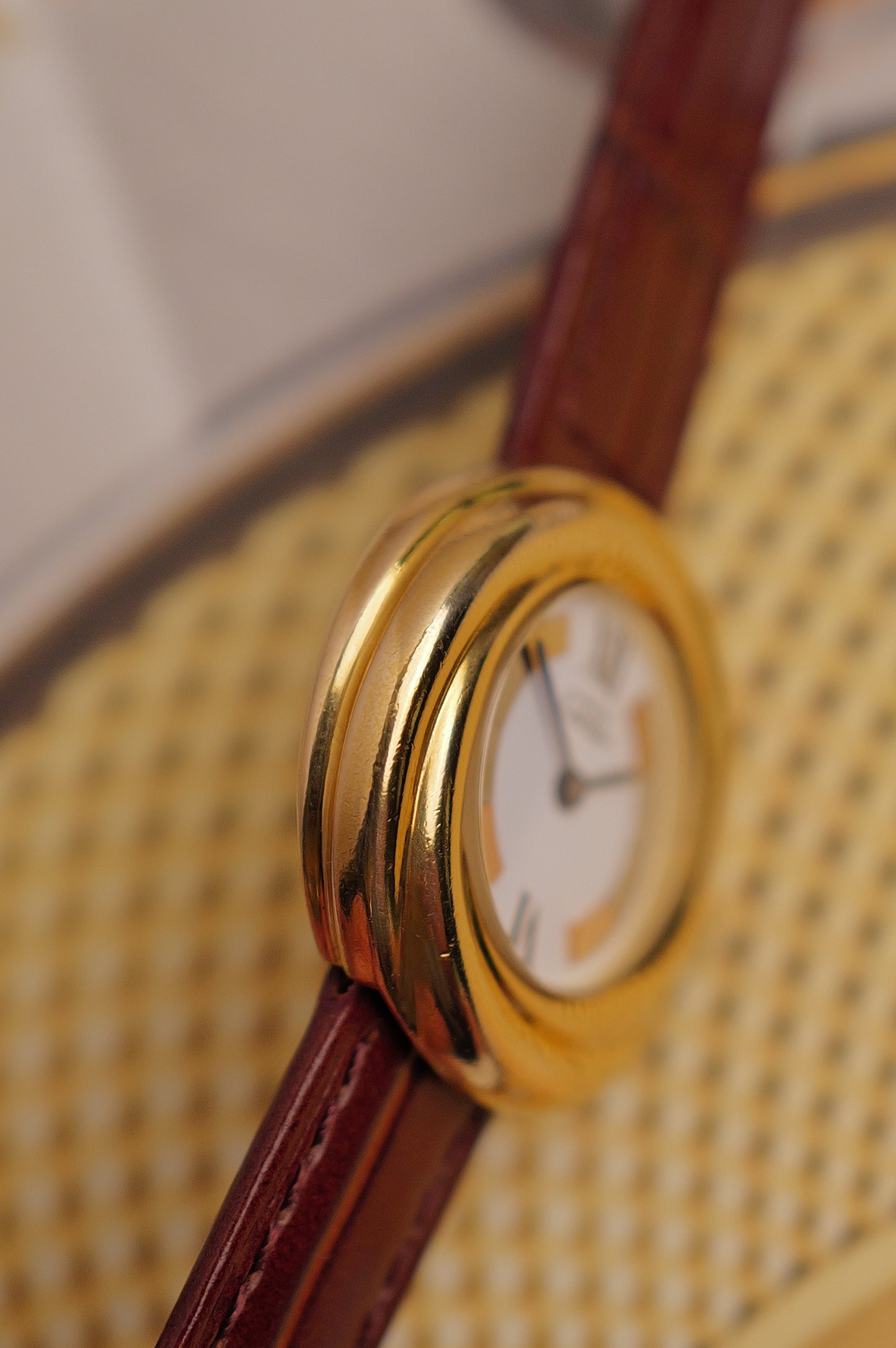 Cartier Must De Trinity "Tricolur" Quartz Circa. 1990s