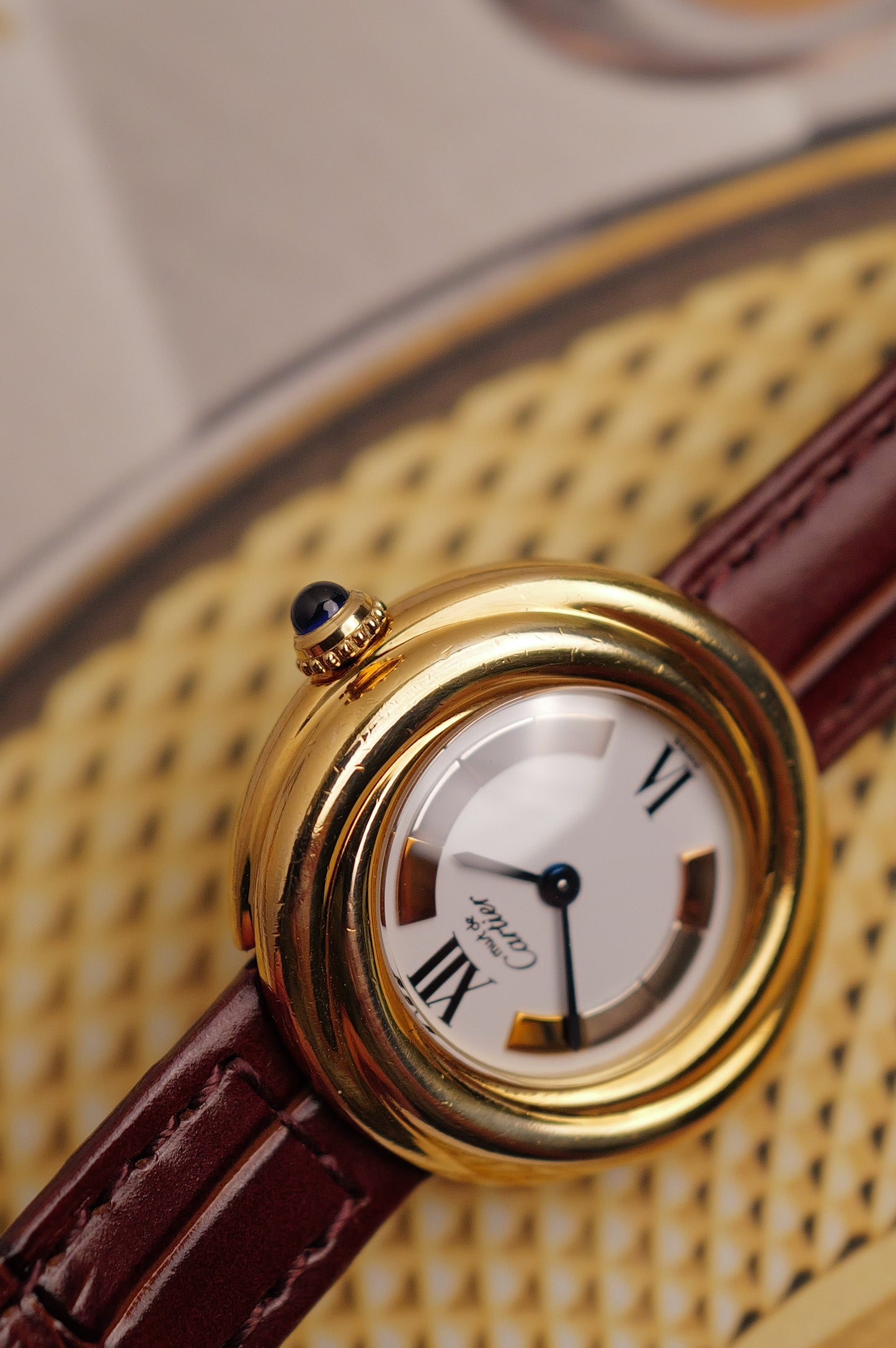 Cartier Must De Trinity "Tricolur" Quartz Circa. 1990s