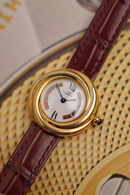 Cartier Must De Trinity "Tricolur" Quartz Circa. 1990s