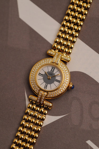 Cartier Colisee " Roman" Quartz Circa. 1980s