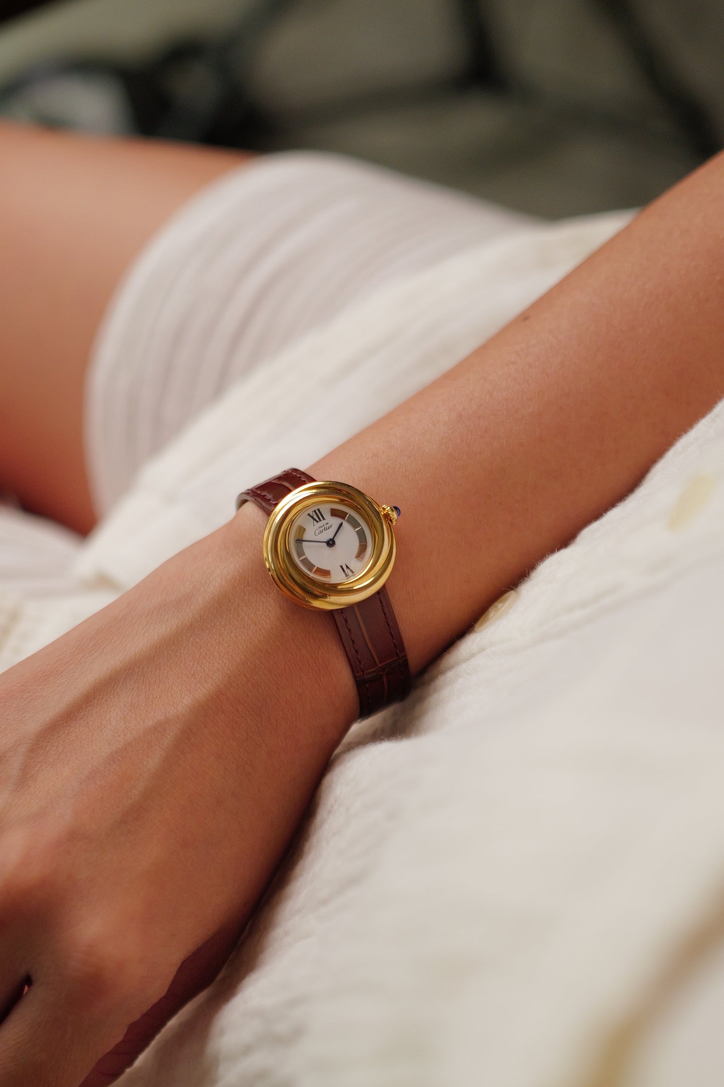 Cartier Must De Trinity "Tricolur" Quartz Circa. 1990s