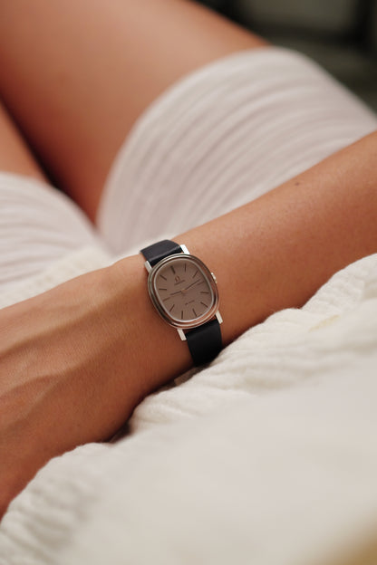 Omega De-ville "Ellipse step bezel" circa. 1970s w/ orignal box