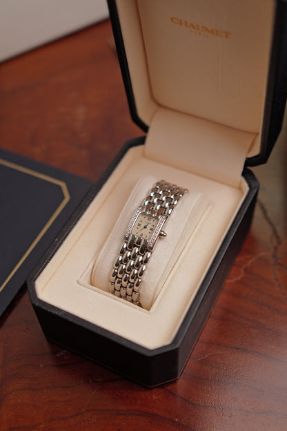 Chaumet Khesis w/ Original Diamond Bezel Circa. 1998