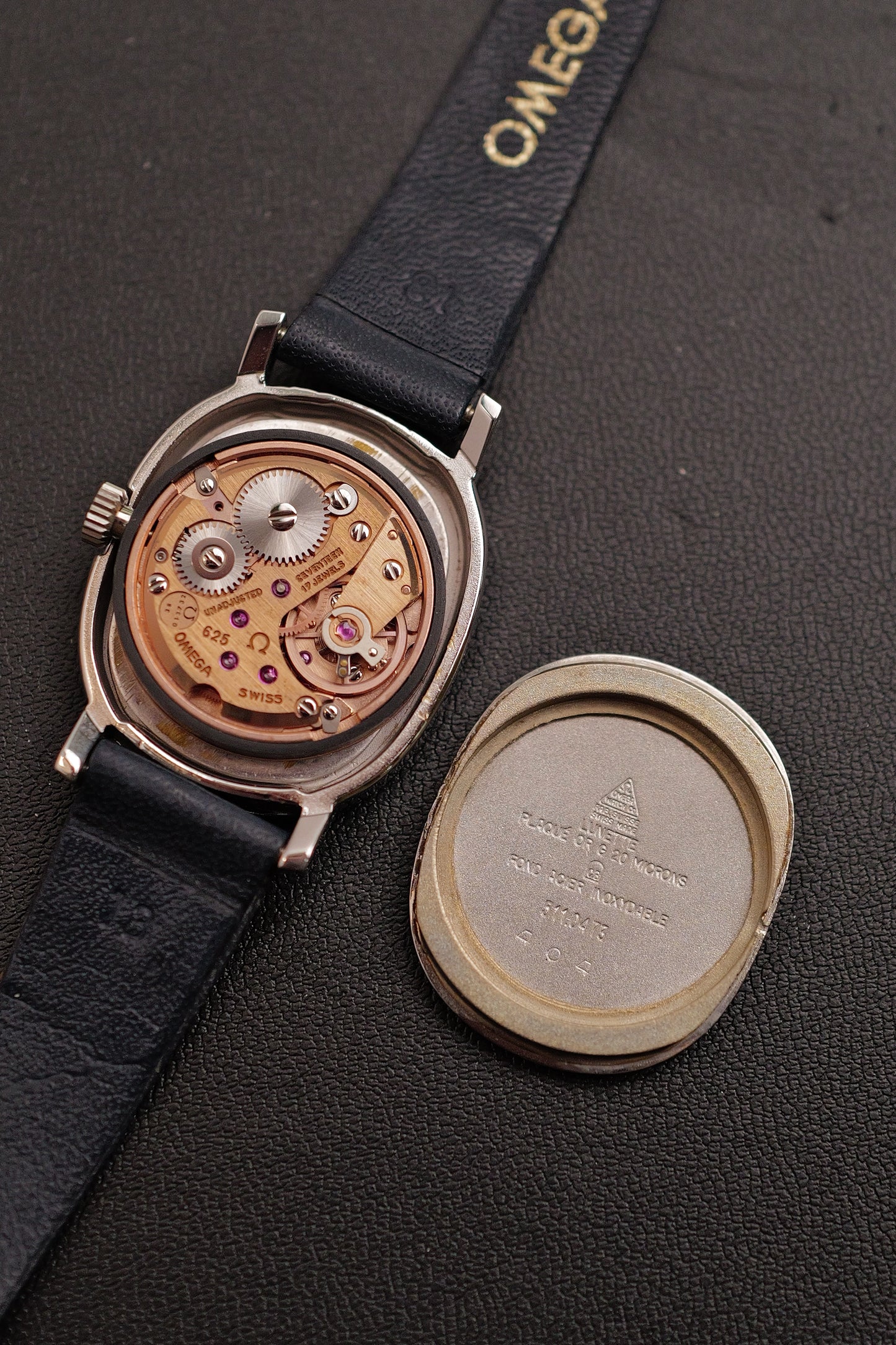 Omega De-ville "Ellipse step bezel" circa. 1970s w/ orignal box