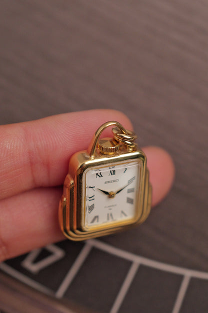Seiko Pendent Art-Deco case Circa. 1980s