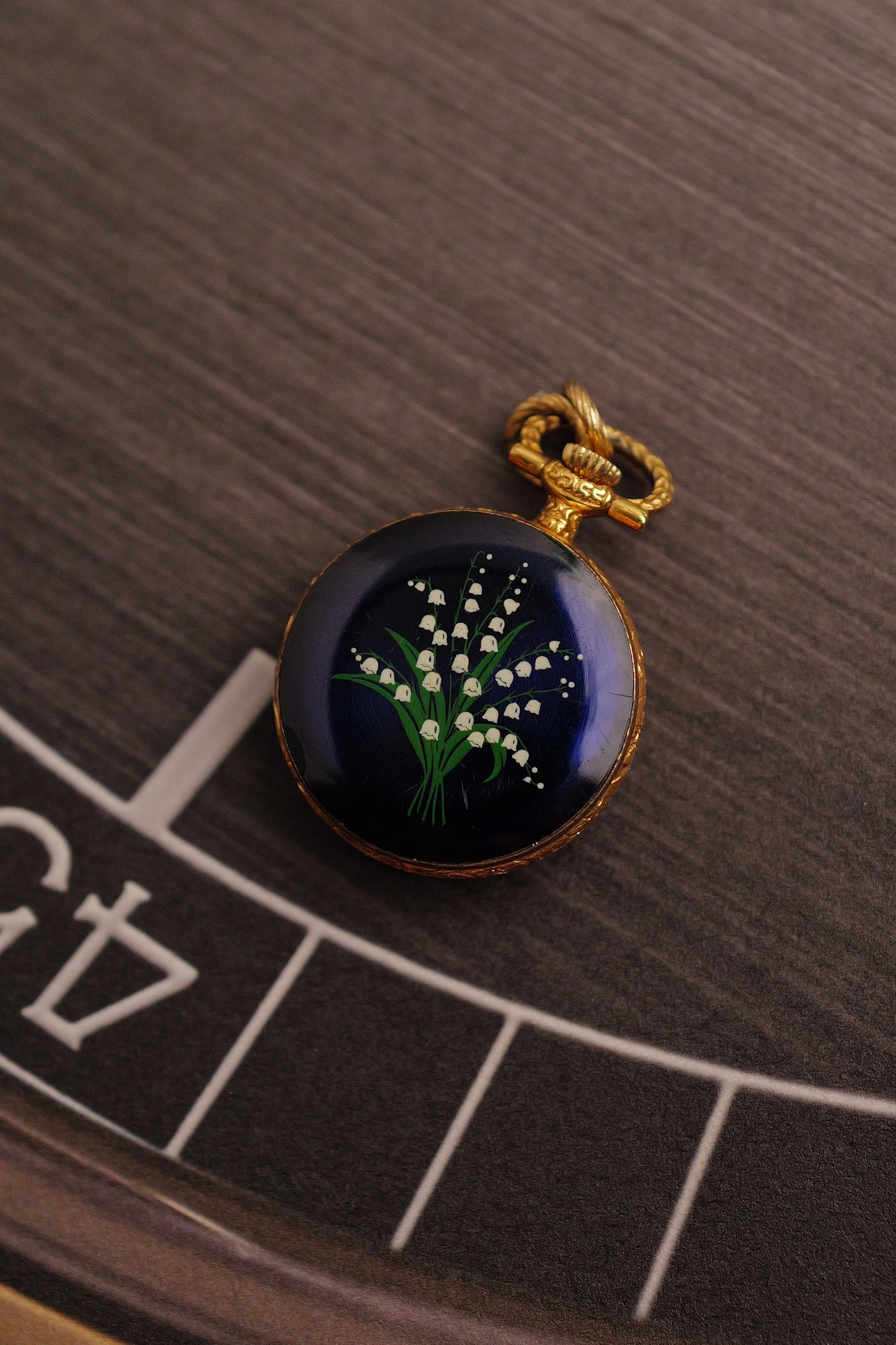 Seiko "Lacquer Bezel" Pendant watch Circa. 1970s