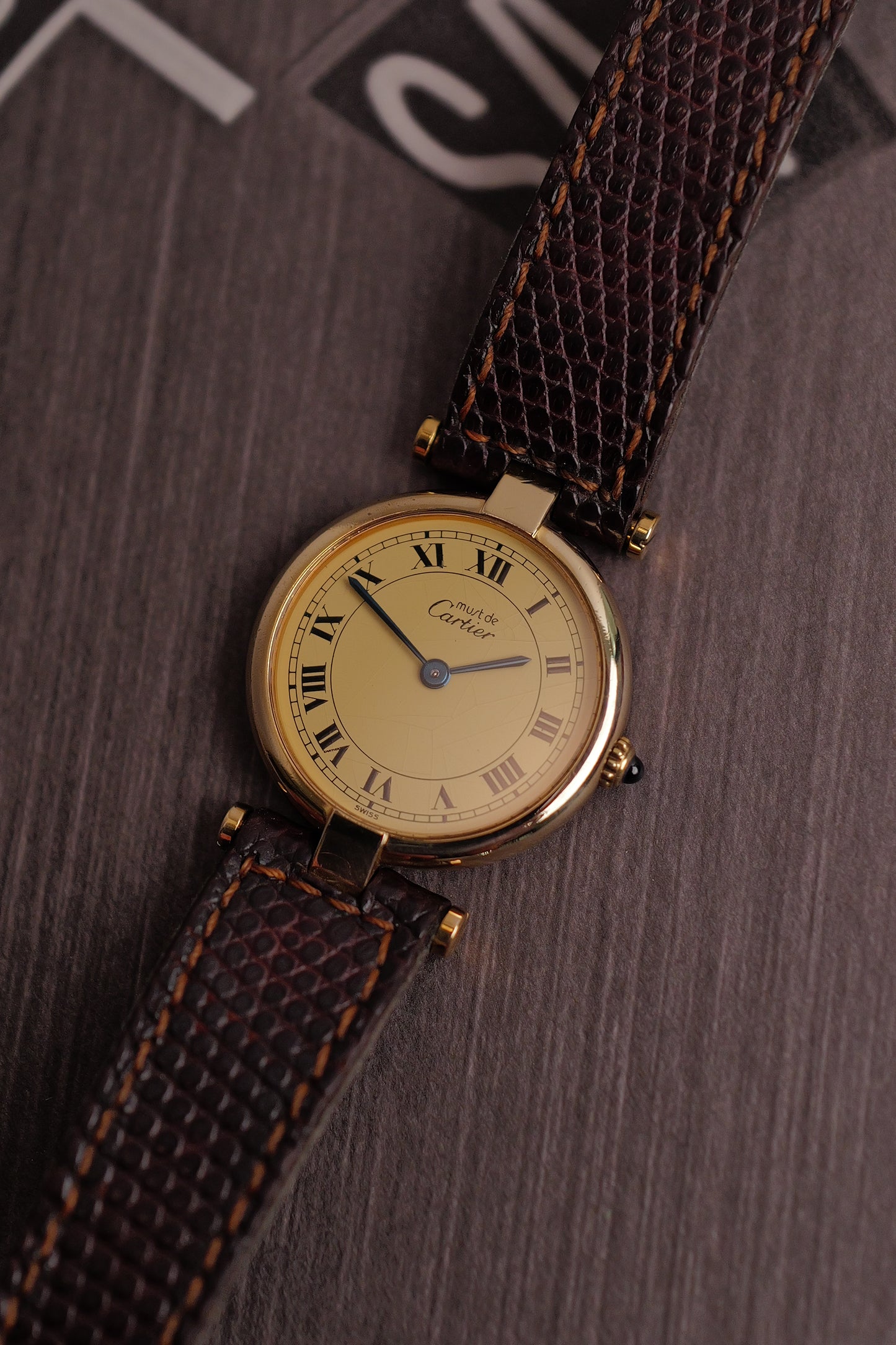 Cartier Vendome SM "Classic Lemon" Circa. 1980s