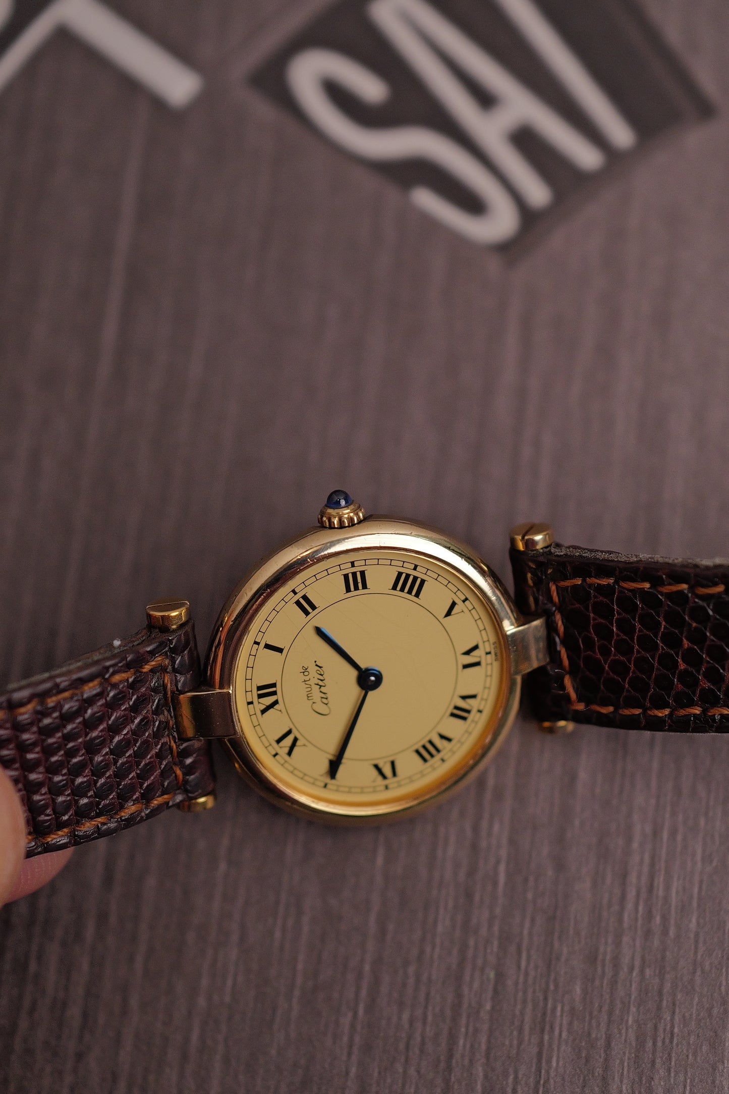 Cartier Vendome SM "Classic Lemon" Circa. 1980s