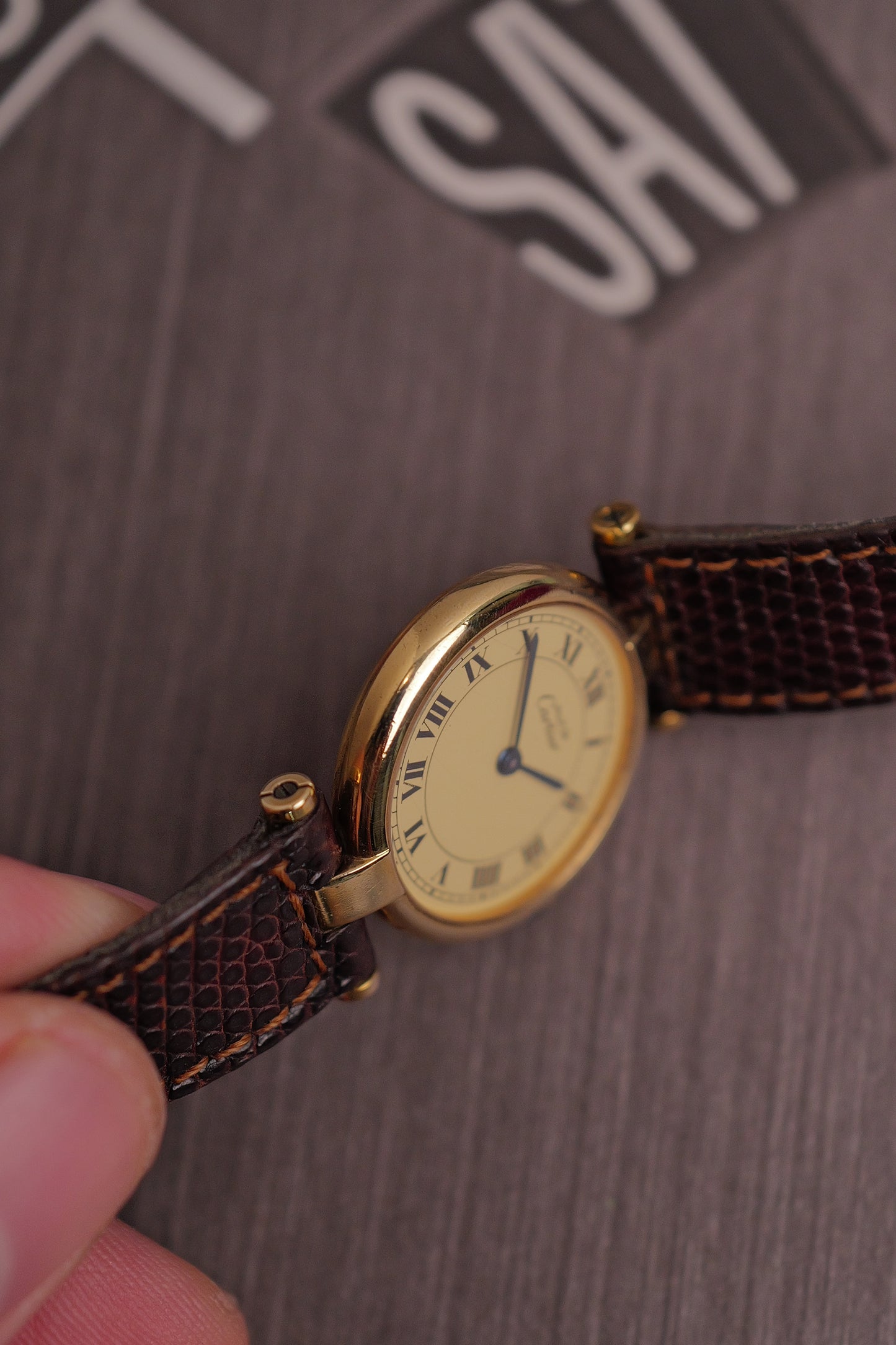 Cartier Vendome SM "Classic Lemon" Circa. 1980s