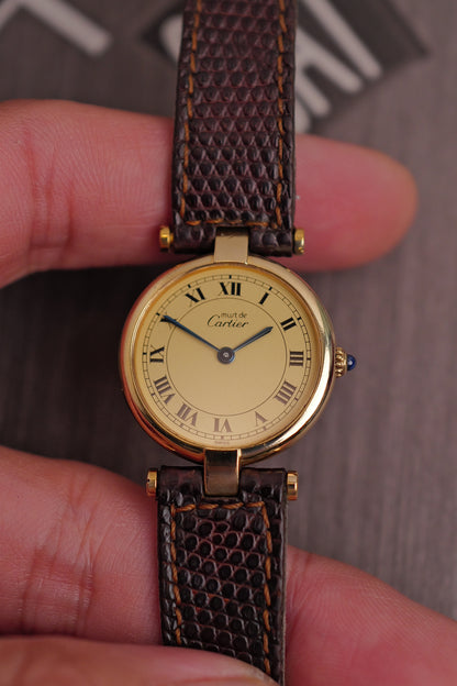 Cartier Vendome SM "Classic Lemon" Circa. 1980s