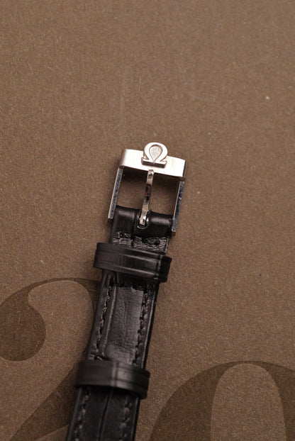 Omege De-ville "Floral Blue steel" Circa. 1970s w/ original box