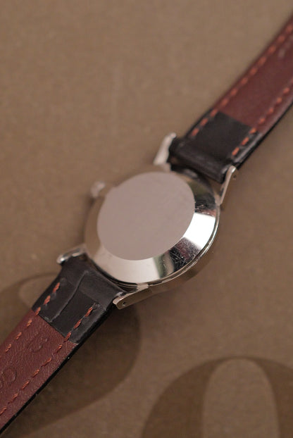 Omege De-ville "Floral Silver steel" Circa. 1970s