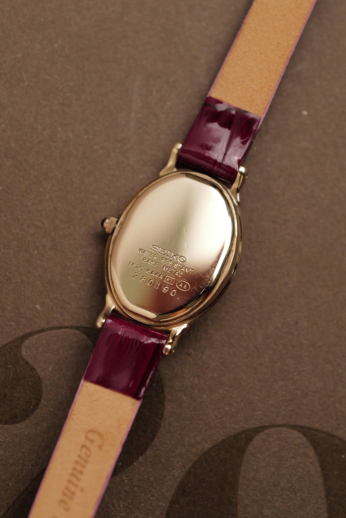 Seiko Exceline Mother of Pearl with beaded bezel Circa. 1992