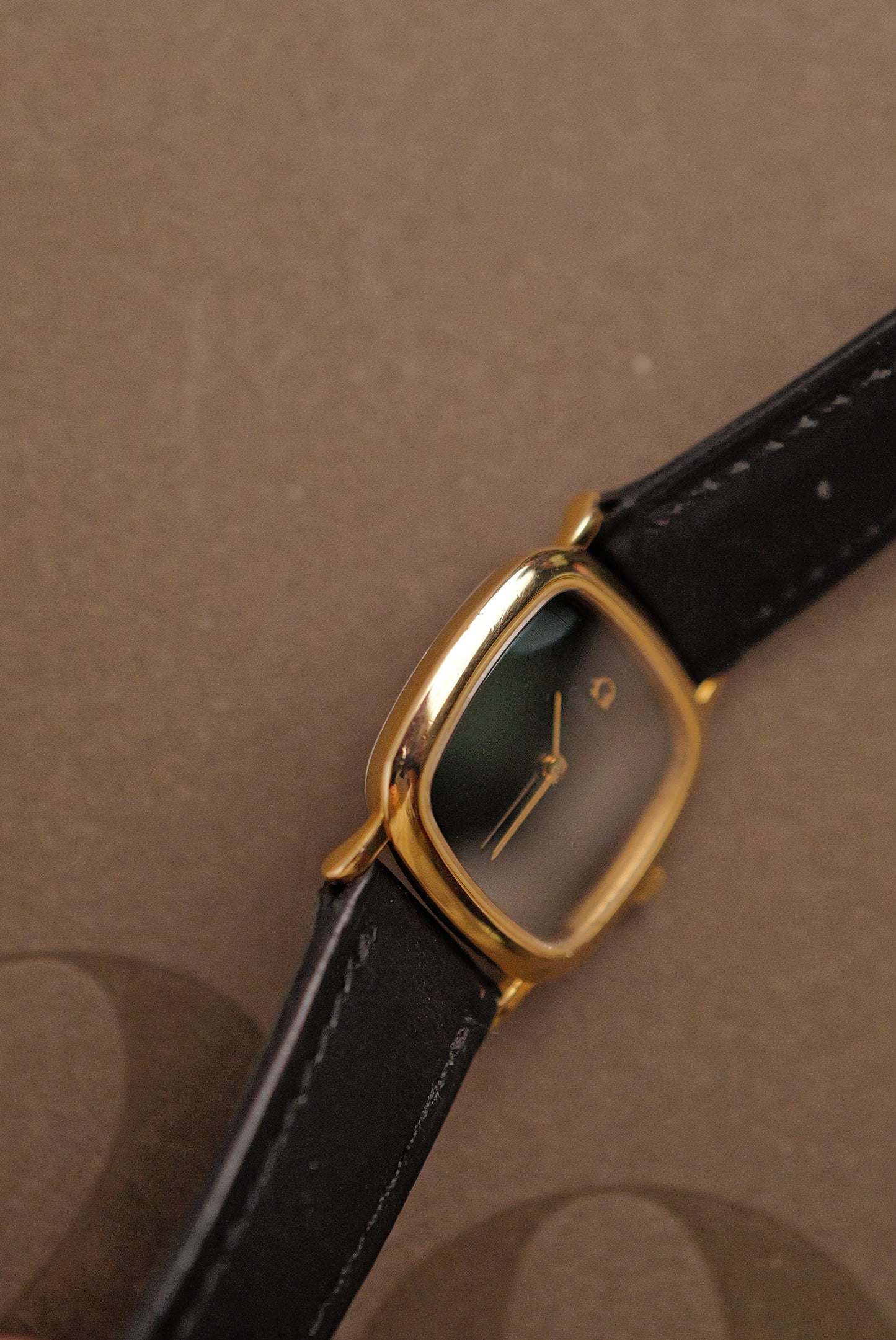 Omega De-ville "Onyx Cushion" Circa. 1990s