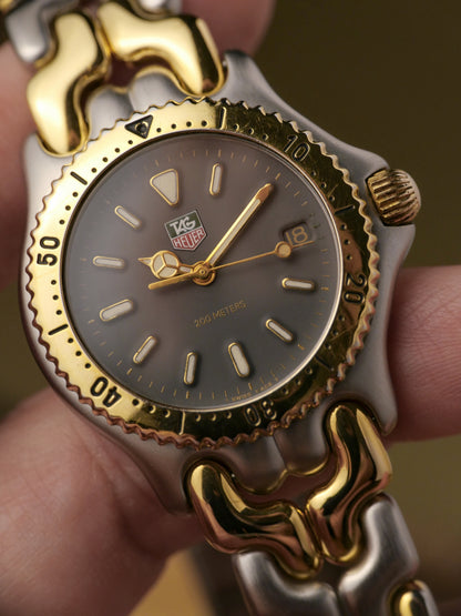 TAG Heuer S/el Two-Tone 34mm Ref. S95.213M (circa late 1980s)